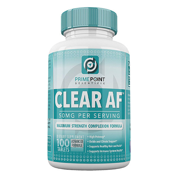 Prime Point Scientific Clear AF Complexion Formula - 100ct